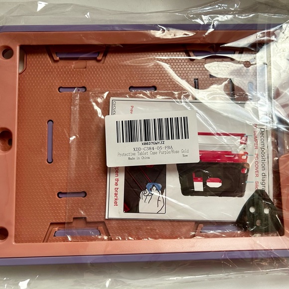 BENTOBEN iPad 6th Generation Case in color Purple/Rose Gold. - Picture 8 of 9